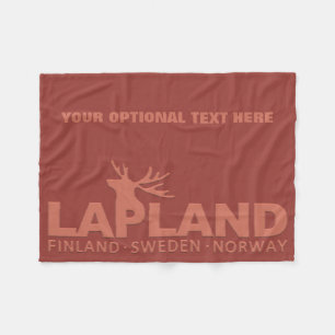 LAPLAND-Vliesdecke Fleecedecke