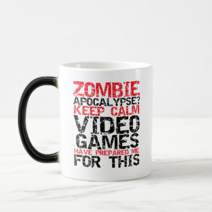 L'apocalypse de zombi gardent la tasse drôle de