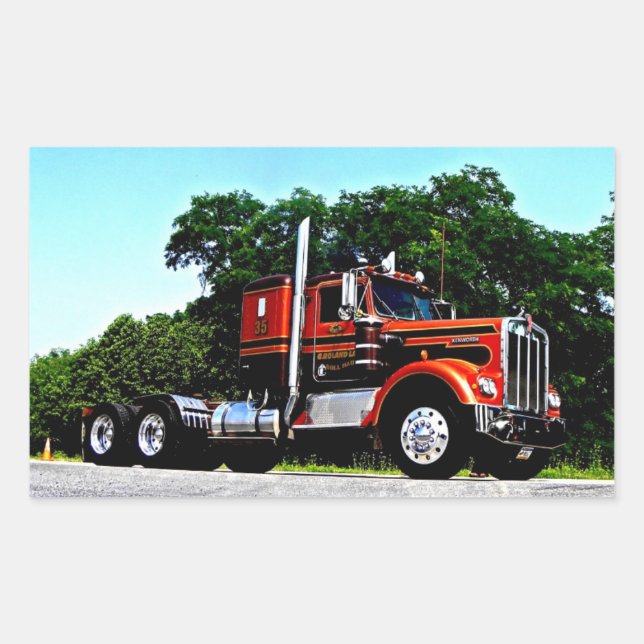 Lapp ist ein Modell-Aufkleber Rechteckiger Aufkleber (Vorderseite)