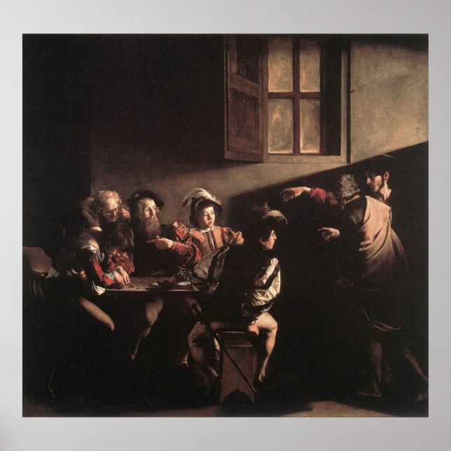 L'appel à St Matthew Poster (Devant)
