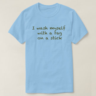 Lappen auf einem Stock-T - Shirt