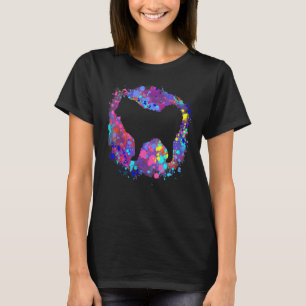 Lapphund Dog Pink Spritzer Liebe T-Shirt