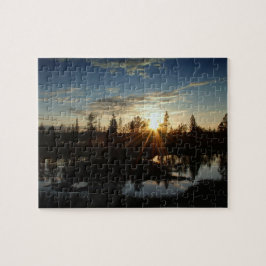 Lappland im Sommer - Puzzlespiel