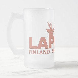 LAPPLAND-Tassen - wählen Sie Art u. Farbe Mattglas Bierglas