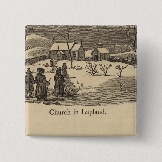 Lapplandkirche, Palast St. Petersburgh Button (Vorderseite)