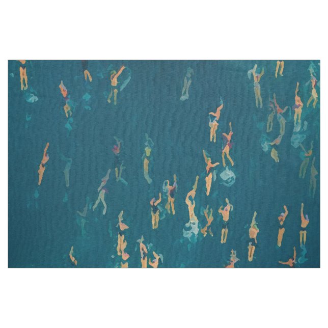 Läppwellen Stoff (Fat Quarter (45,7 x 55,9 cm))