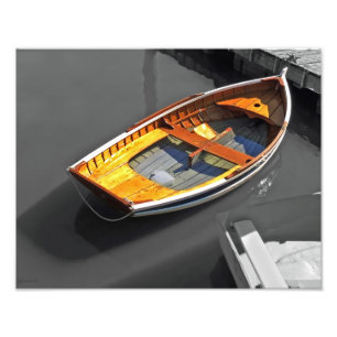 Lapstrake Boots-Reflexions-Druck Fotodruck