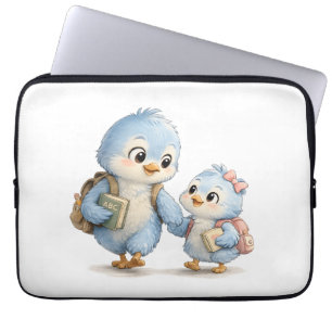 Laptop-Hülle Blue Bird Geschwister Laptopschutzhülle