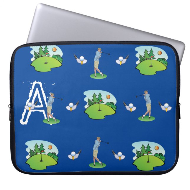 Laptop-Hülle Golf Laptopschutzhülle (Vorderseite)