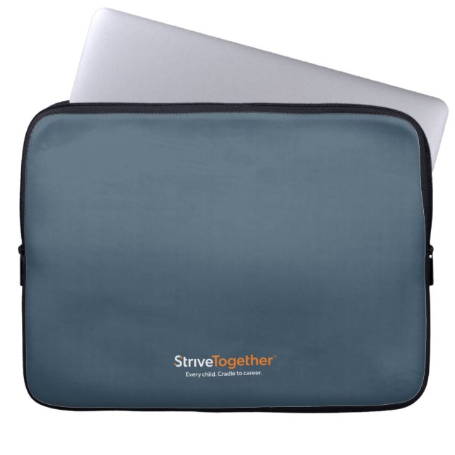Laptop-Hülle - Grau Laptopschutzhülle (Vorderseite)