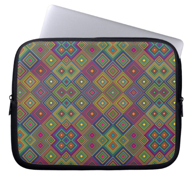 Laptop-Hülle mit farbenfrohem Laptopschutzhülle (Vorderseite)