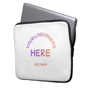 Laptop-Hülle mit individuellem Schul-Logo-Text Laptopschutzhülle