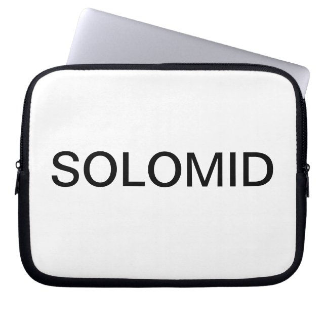 LAPTOP-KASTEN-HÜLSE TSM TEAM-SOLOMID LAPTOPSCHUTZHÜLLE (Vorderseite)