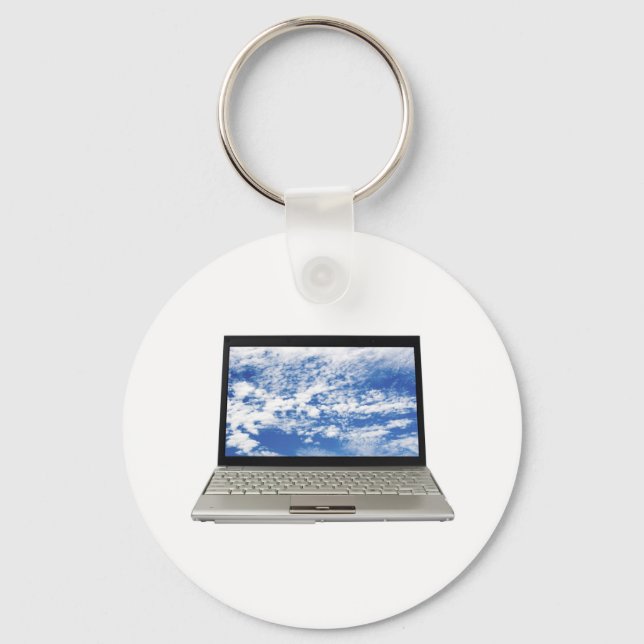 Laptop Schlüsselanhänger (Vorderseite)