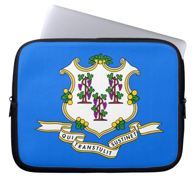 Laptop-Sieb für den Connecticut State Laptopschutzhülle (Vorderseite)