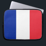 Laptop-Sieb mit französischer Flagge Laptopschutzhülle<br><div class="desc">Schützen Sie Ihren Laptop stilvoll mit unserem exklusiven Laptop-Ärmel mit der Flagge von Frankreich! Dieser Laptop-Ärmel ist mit viel Liebe zum Detail gestaltet und ist nicht nur ein schützendes Accessoire, sondern ein Fest der französischen Kultur und des französischen Kulturerbes. Das lebendige Design zeigt die ikonische französische Flagge und macht diesen...</div>