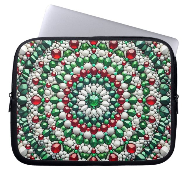 Laptop-Sieb mit italienischem Farbdesign Laptopschutzhülle (Vorderseite)