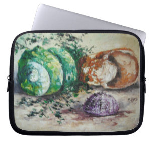 Laptop Sleeve Ann Hayes Painting Muscheln