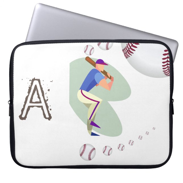 Laptop Sleeve Baseball (Vorderseite)