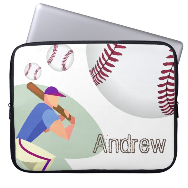 Laptop Sleeve Baseball (Vorderseite)