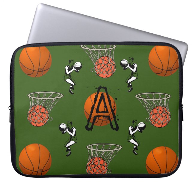 Laptop Sleeve Basketball (Vorderseite)