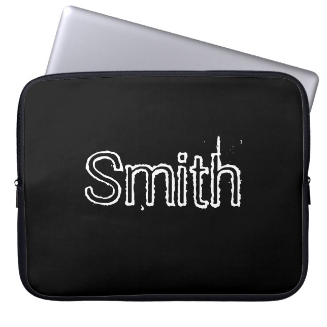 Laptop Sleeve Black (Vorderseite)