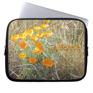 Laptop Sleeve - California Poppies