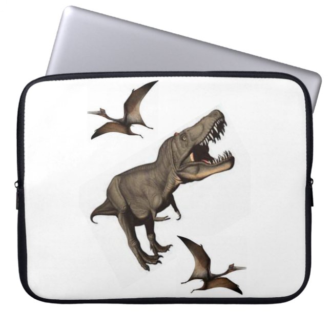 Laptop Sleeve Dinosaur (Vorderseite)