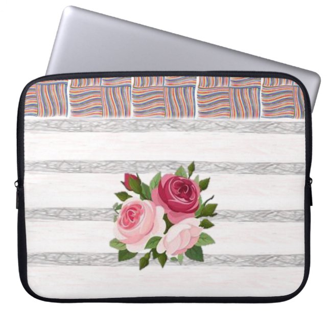 Laptop Sleeve Floral (Vorderseite)