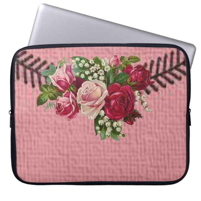 Laptop Sleeve Floral (Vorderseite)