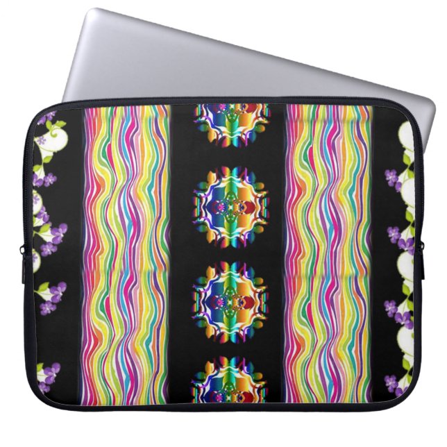 Laptop Sleeve Floral (Vorderseite)