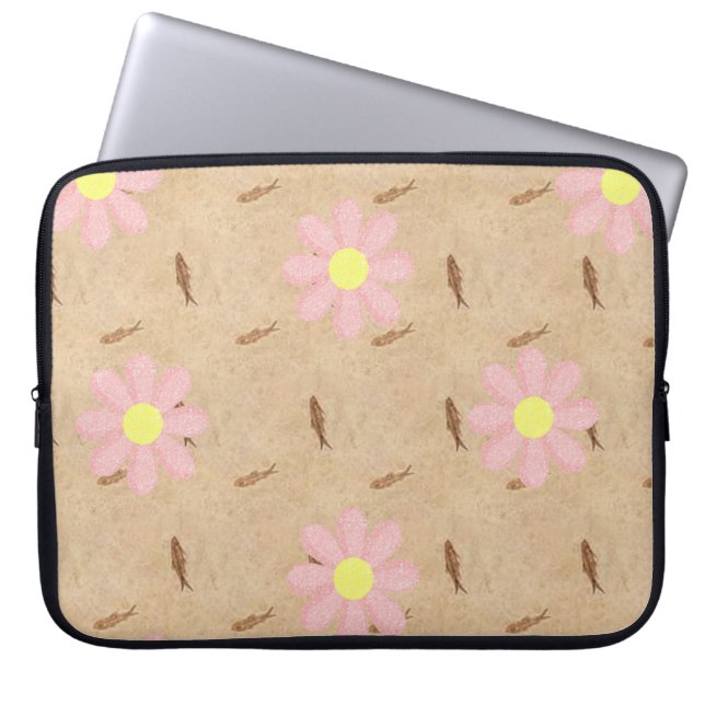 Laptop Sleeve Floral (Vorderseite)