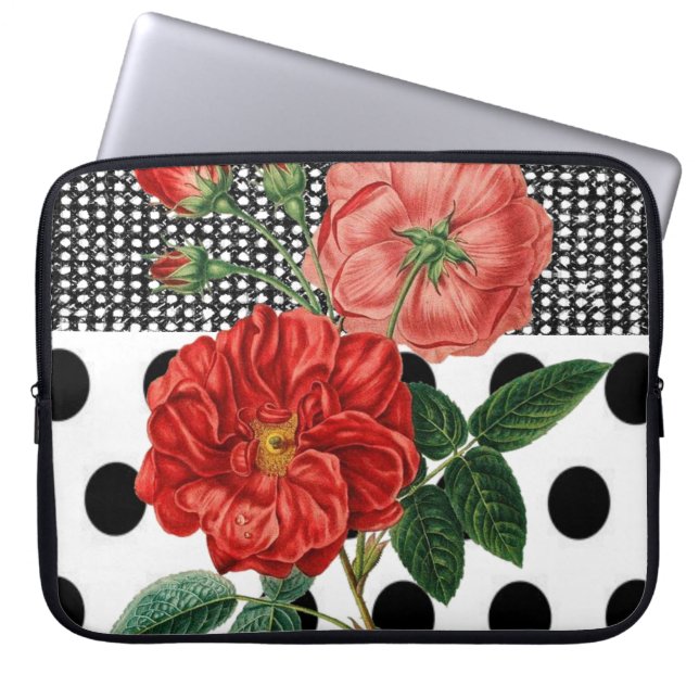 Laptop Sleeve Floral (Vorderseite)
