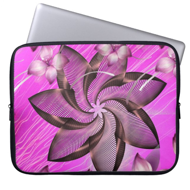 Laptop Sleeve Floral (Vorderseite)