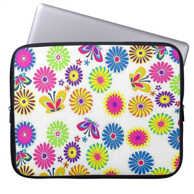 Laptop Sleeve Floral (Vorderseite)