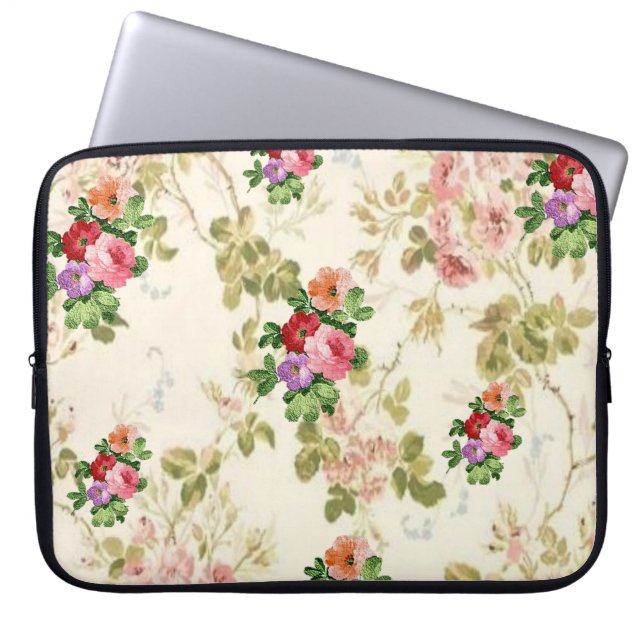 Laptop Sleeve Floral (Vorderseite)