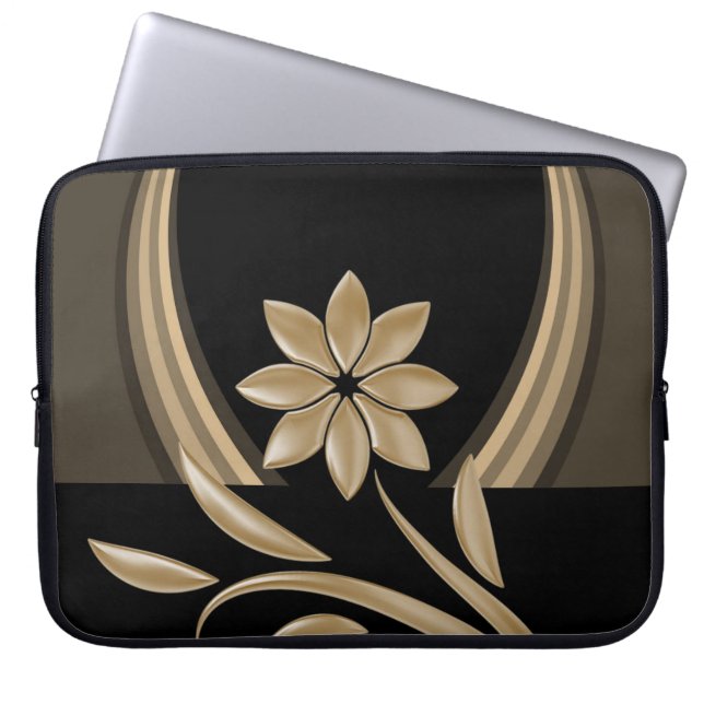 Laptop Sleeve Floral (Vorderseite)
