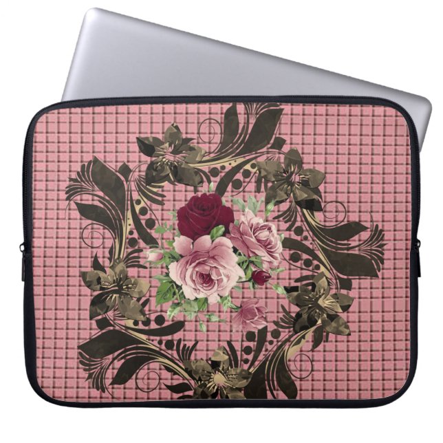 Laptop Sleeve Floral (Vorderseite)