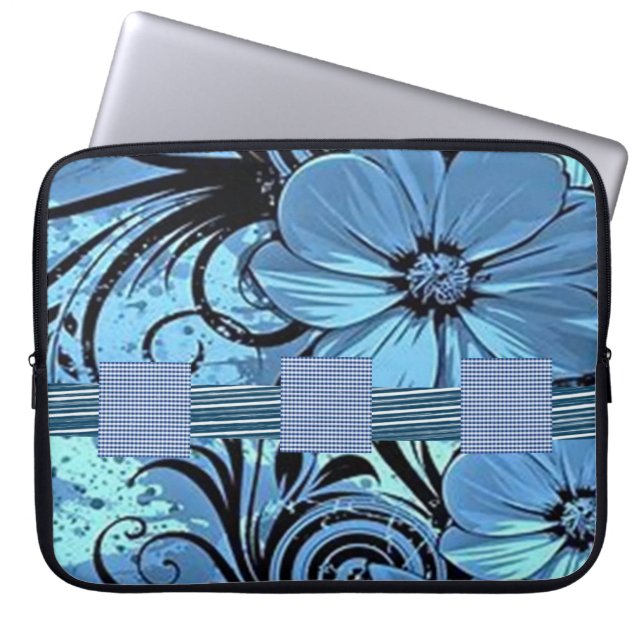 Laptop Sleeve Floral (Vorderseite)