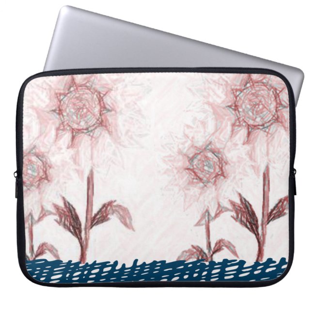 Laptop Sleeve Floral (Vorderseite)