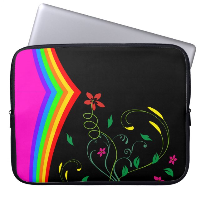 Laptop Sleeve Floral (Vorderseite)
