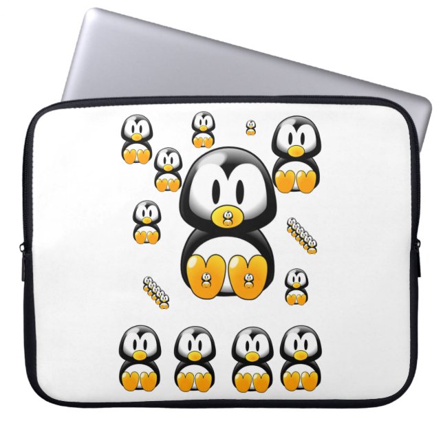 Laptop Sleeve Penguin (Vorderseite)