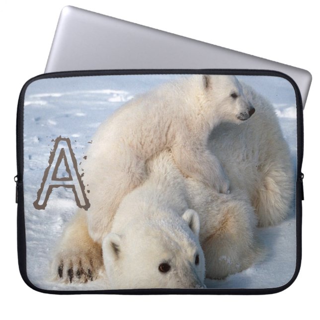Laptop Sleeve Polar Bear (Vorderseite)