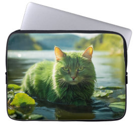 Laptop Sleeve - Stilvolles Cat Design