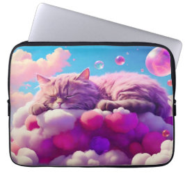 Laptop Sleeve - Stilvolles Cat Design