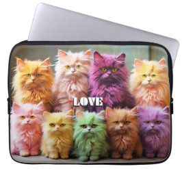 Laptop Sleeve - Stilvolles Cat Design
