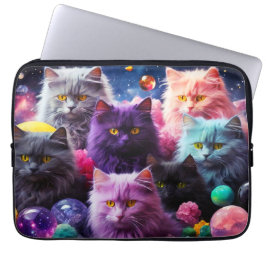 Laptop Sleeve - Stilvolles Cat Design