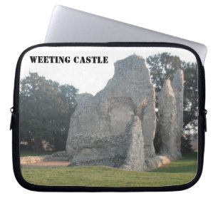 Laptop Sleeve Weeting Castle Weeting Norfolk Großb