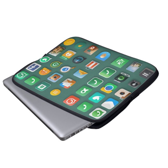 Laptop Sleeves (Vorne Knopf)