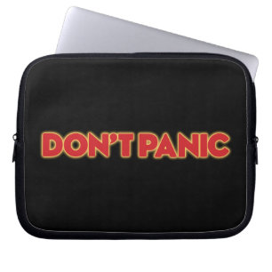 Laptopschutzhülle "Keine Panik"